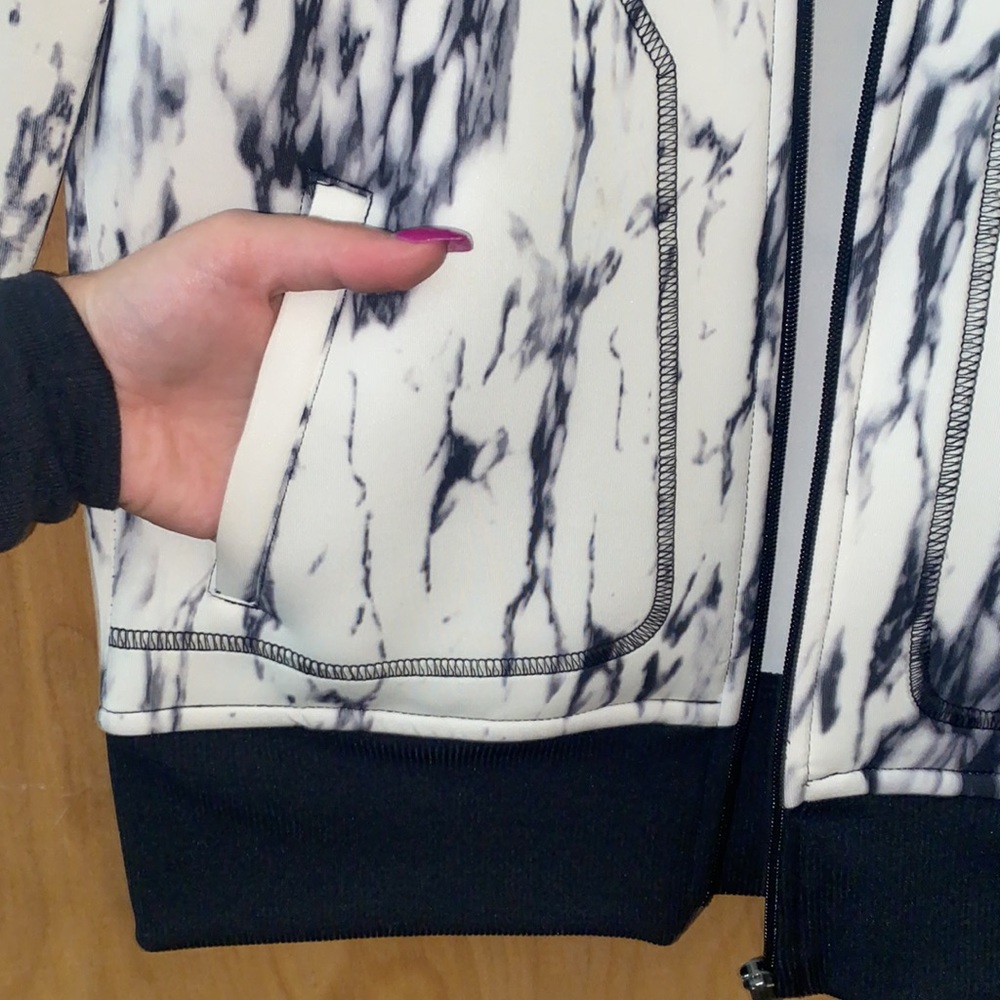 Marbled Athletic Jacket - image 2